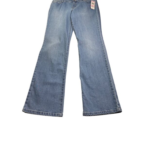 Style & Co Womens Light Blue Bootcut Denim Jeans Size 10 New With Tags - Picture 3 of 9